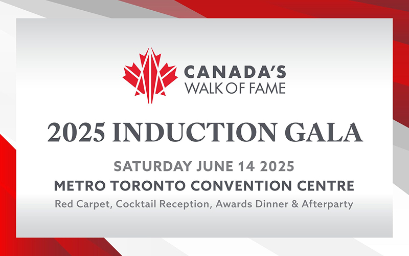 Allée des célébrités canadiennes 2025 Gala d’intronisation