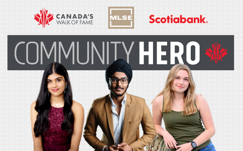 Canada’s Walk of Fame Celebrates Today’s Inspiring Youth and Tomorrow’s Heroes