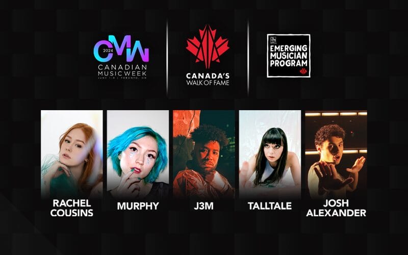 Canada’s Walk of Fame RBC Emerging Musician Showcase at CMW 2024
