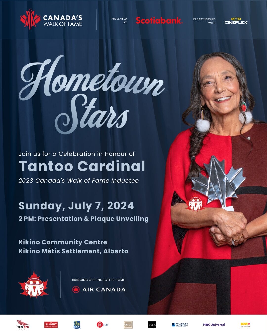 Tantoo Cardinal Hometown Star Event – Kikino