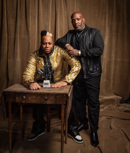 Kardinal Offishall posing for portrait at Canada's Walk of Fame 25th Anniversary