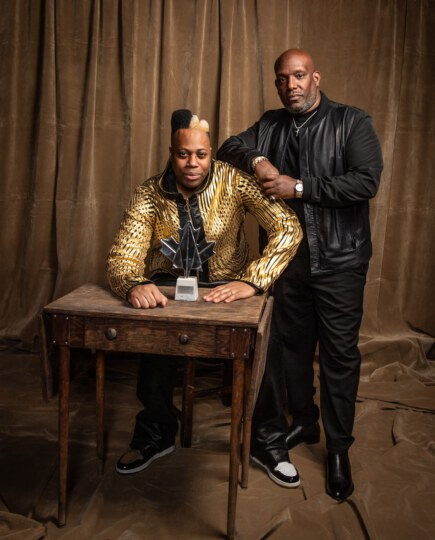 Kardinal Offishall posing for portrait at Canada's Walk of Fame 25th Anniversary