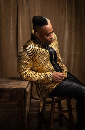 Kardinal Offishall posing for portrait at Canada's Walk of Fame 25th Anniversary
