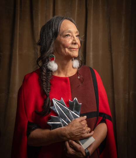 Tantoo Cardinal posing for portrait at Canada's Walk of Fame 25th Anniversary
