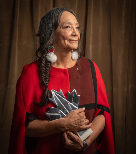 Tantoo Cardinal posing for portrait at Canada's Walk of Fame 25th Anniversary