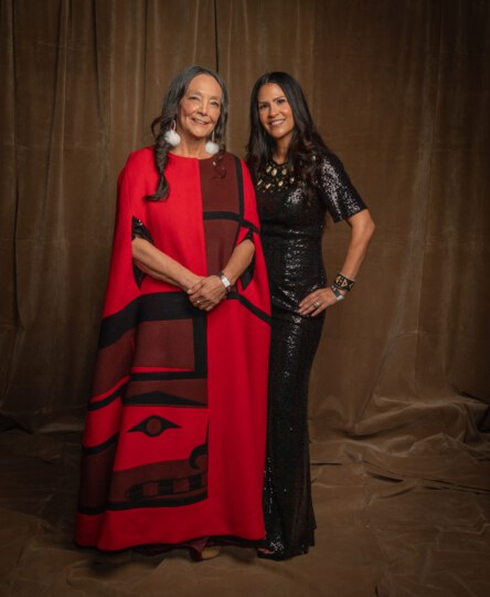 Tantoo Cardinal posing for portrait at Canada's Walk of Fame 25th Anniversary