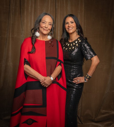 Tantoo Cardinal posing for portrait at Canada's Walk of Fame 25th Anniversary