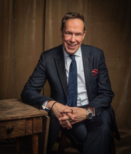 Jeffrey Latimer posing for portrait at Canada's Walk of Fame 25th Anniversary