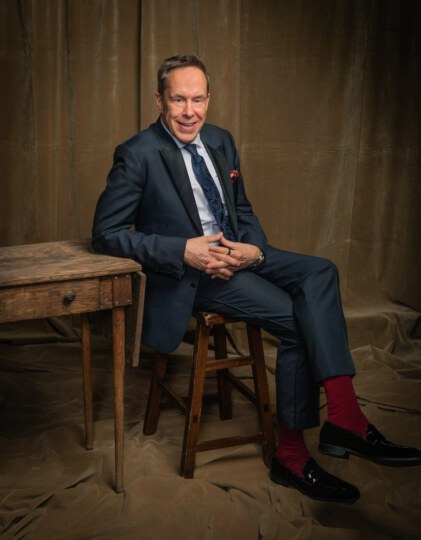 Jeffrey Latimer posing for portrait at Canada's Walk of Fame 25th Anniversary