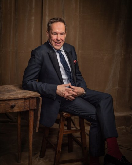 Jeffrey Latimer posing for portrait at Canada's Walk of Fame 25th Anniversary