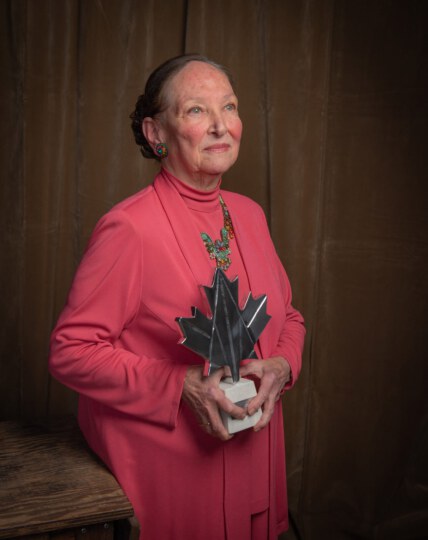 Rosalie Silberman Abella posing for portrait at Canada's Walk of Fame 25th Anniversary