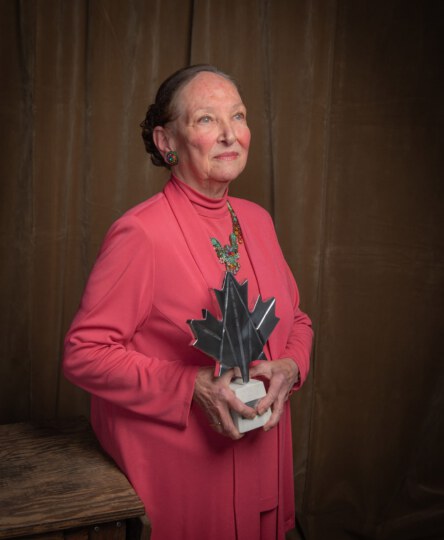 Rosalie Silberman Abella posing for portrait at Canada's Walk of Fame 25th Anniversary