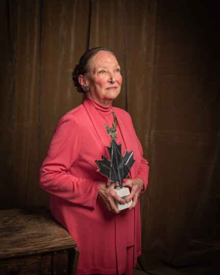 Rosalie Silberman Abella posing for portrait at Canada's Walk of Fame 25th Anniversary