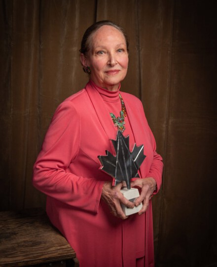 Rosalie Silberman Abella posing for portrait at Canada's Walk of Fame 25th Anniversary