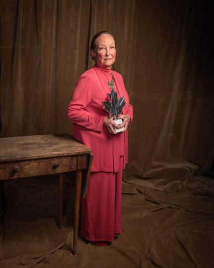 Rosalie Silberman Abella posing for portrait at Canada's Walk of Fame 25th Anniversary