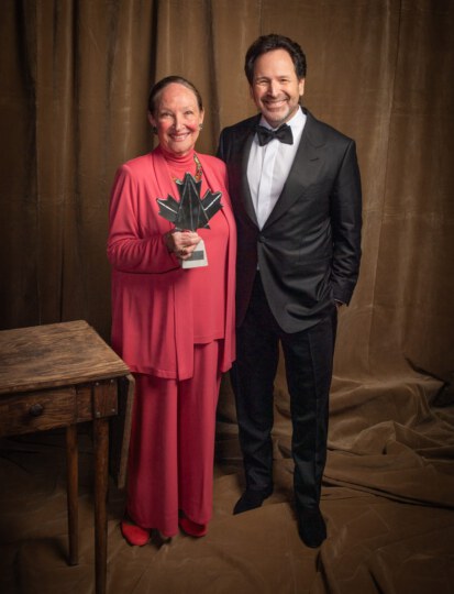 Rosalie Silberman Abella posing for portrait at Canada's Walk of Fame 25th Anniversary