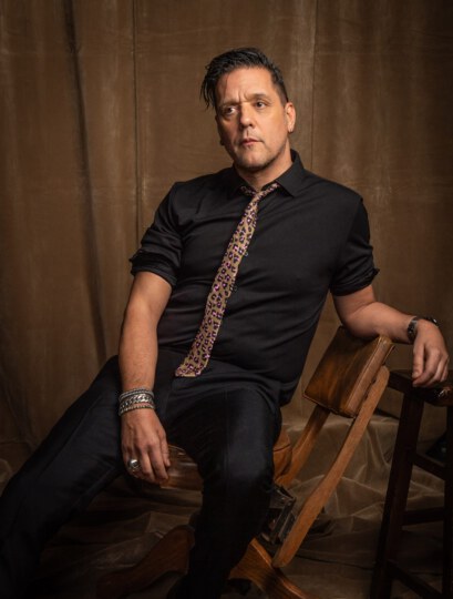 George Stroumboulopoulos posing for portrait at Canada's Walk of Fame 25th Anniversary