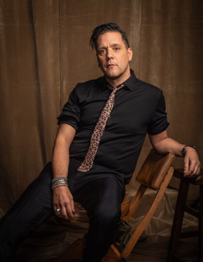 George Stroumboulopoulos posing for portrait at Canada's Walk of Fame 25th Anniversary