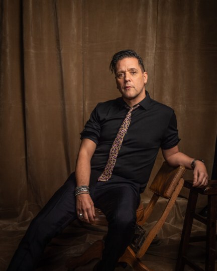 George Stroumboulopoulos posing for portrait at Canada's Walk of Fame 25th Anniversary