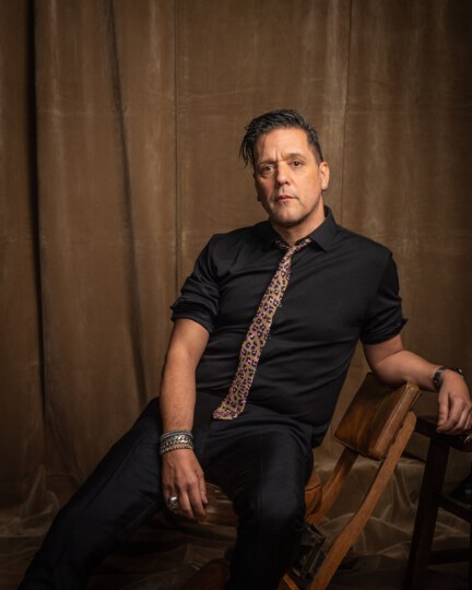 George Stroumboulopoulos posing for portrait at Canada's Walk of Fame 25th Anniversary