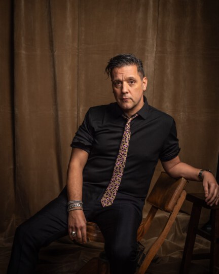 George Stroumboulopoulos posing for portrait at Canada's Walk of Fame 25th Anniversary