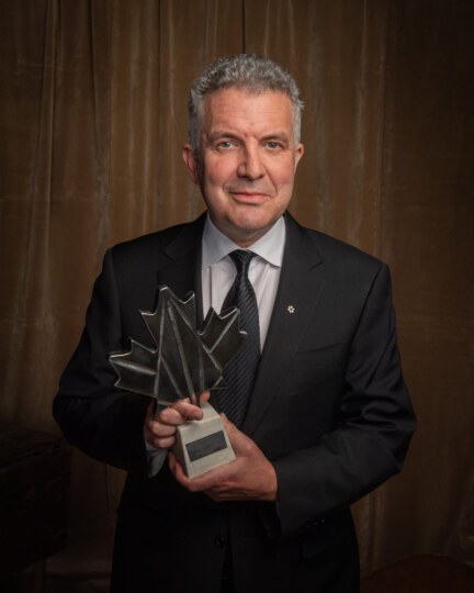 Rick Mercer posing for portrait at Canada's Walk of Fame 25th Anniversary