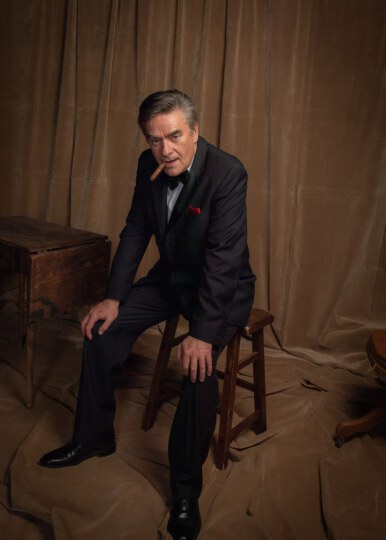 posing for portrait at Canada's Walk of Fame 25th Anniversary
