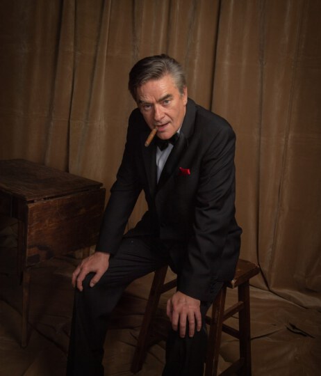 posing for portrait at Canada's Walk of Fame 25th Anniversary