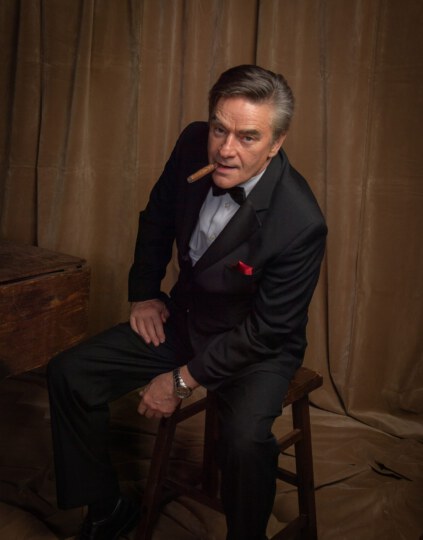 posing for portrait at Canada's Walk of Fame 25th Anniversary
