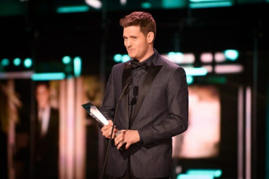 Michael Buble at 2015 broadcast show