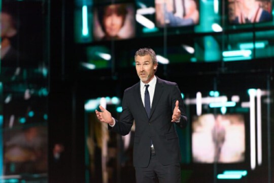 Trevor Linden at 2015 broadcast show