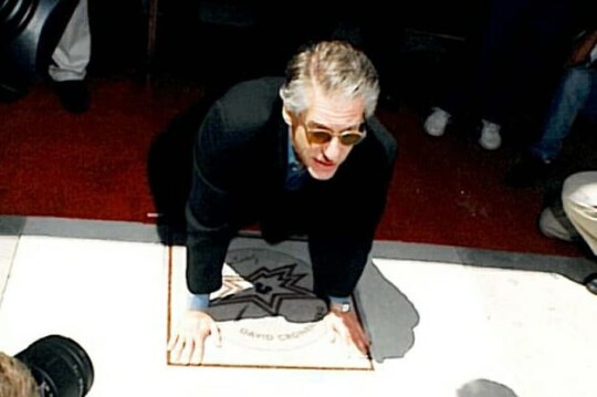 David Cronenberg with star at the 2006 Red Carpet event
