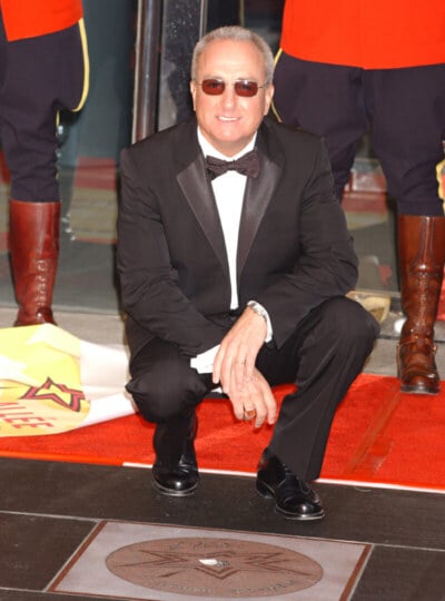 Lorne Michaels with is Walk of Fame star