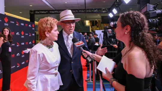 Isadore Sharp on the CWOF red carpet 2025