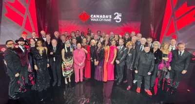 inductees at awards